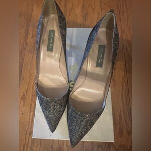 SJP by Sarah Jessica Parker Glitter Pointed-Toe Pumps -
